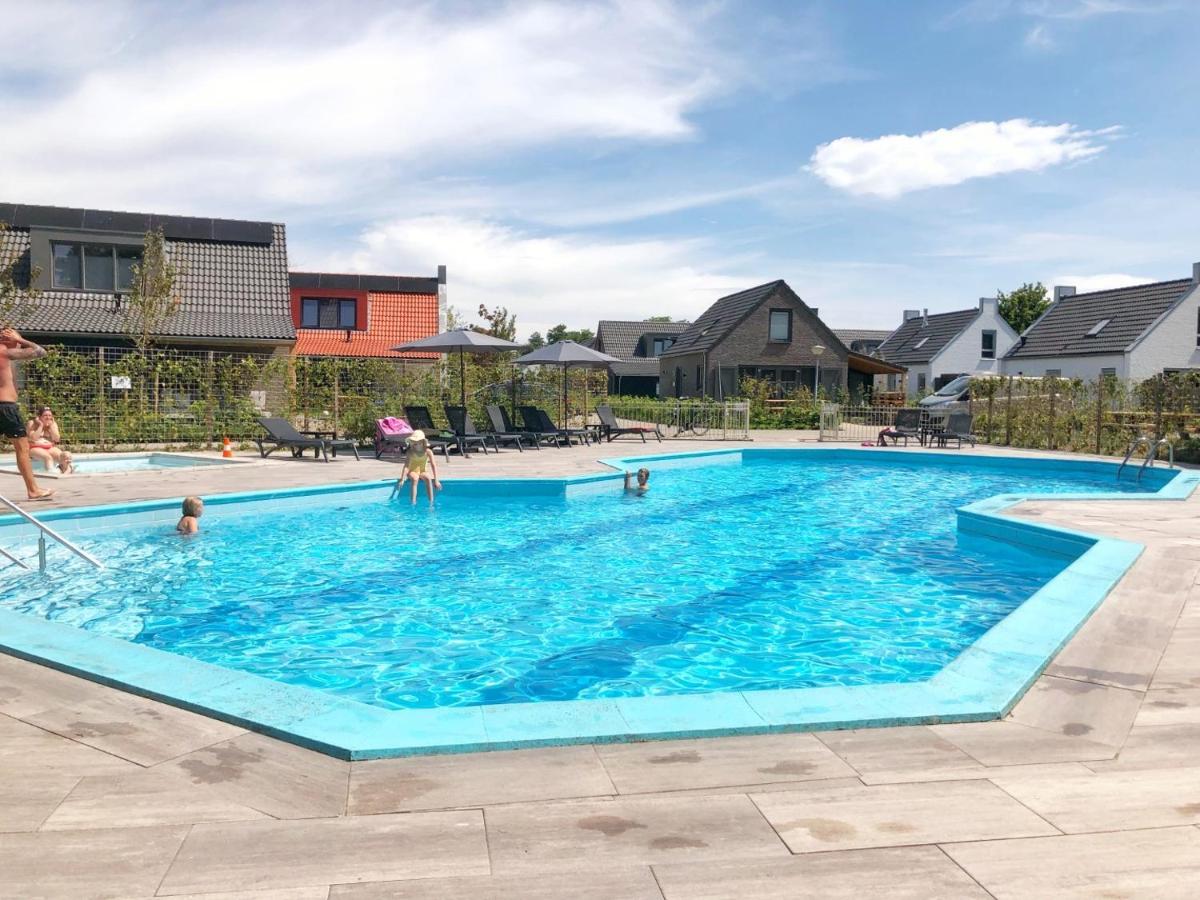 סנט מארטן Chalet 550 Op Recreatiepark De Wielen מראה חיצוני תמונה